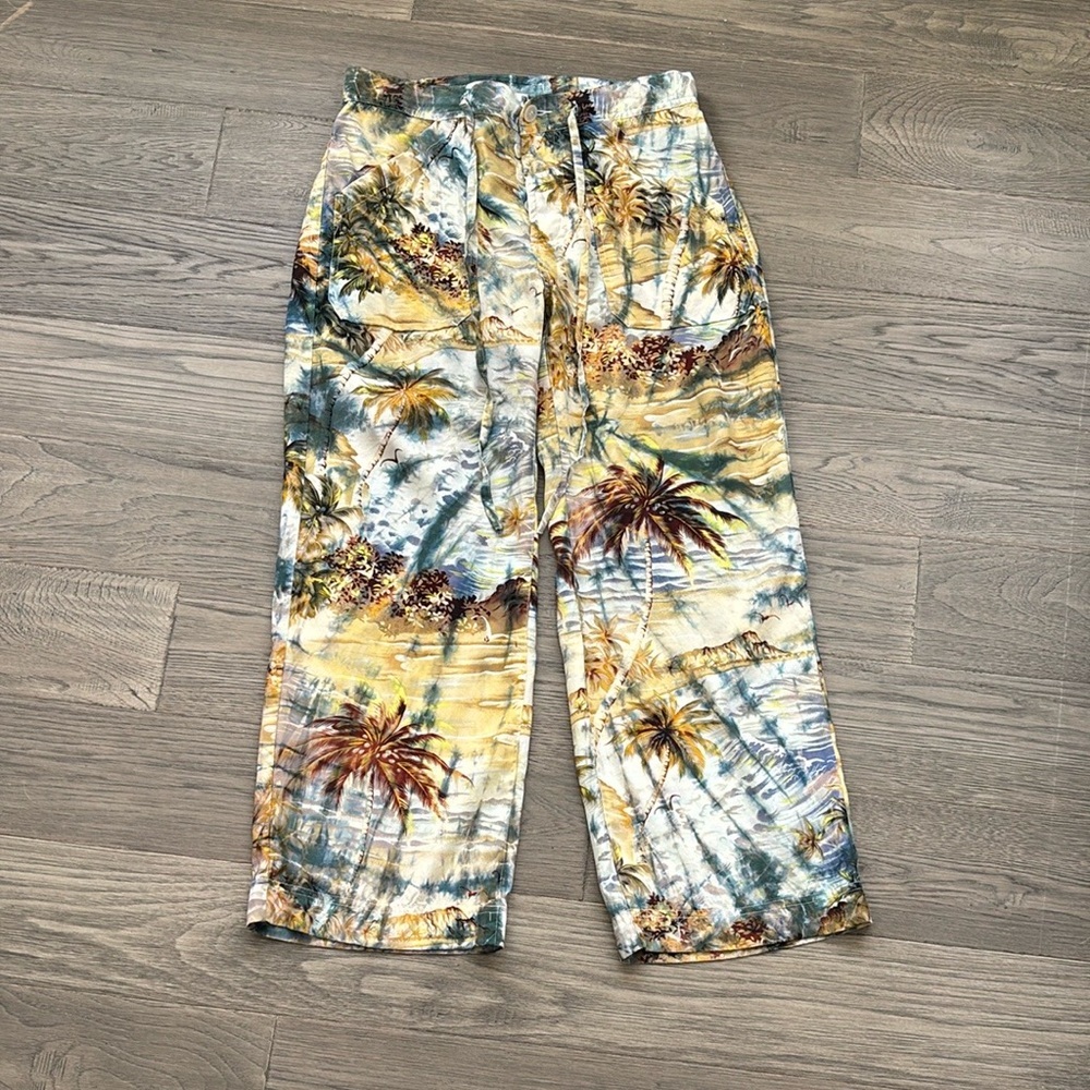 Lucky Beach | Vintage Tropical Hawaiian Hula Wear Paradise Pants Size Small